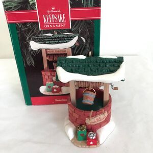 Hallmark Keepsake Sweetheart Christmas Ornament 1990 For Sweetheart Wishing Well